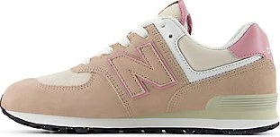 New Balance 574 Core flat taupe/pink taffy (Junior) (GC574QTC) – Bild 2 von 6