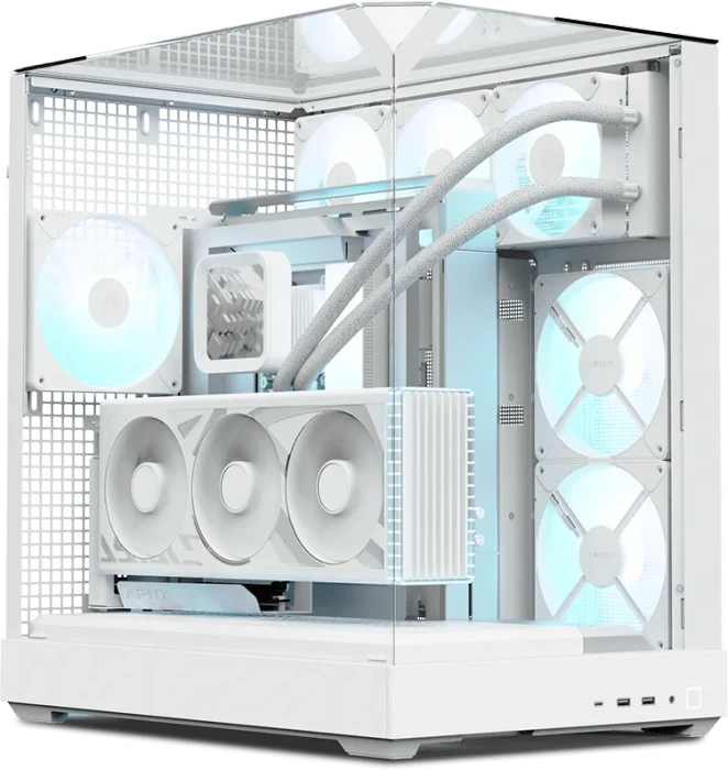 APNX V2 White, Glasfenster