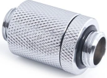Alphacool ES D-Plug G1/4", 25.5mm, chrome