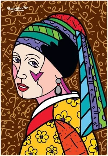 Bluebird Puzzle Romero Britto Dutch icon