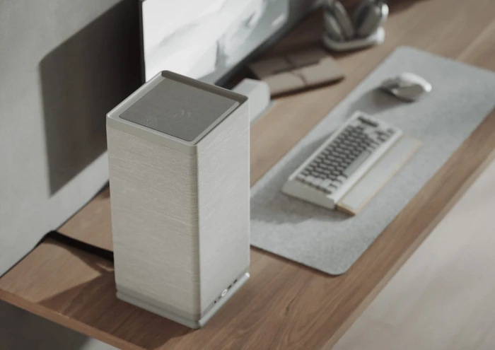 Fractal Design Mood Light Gray, Mini-ITX