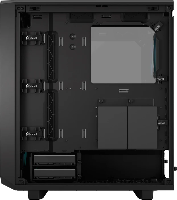 Fractal Design Meshify 2 Compact RGB Black TG Light Tint, Glasfenster