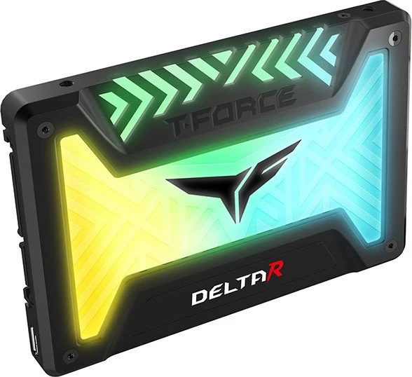 TeamGroup T-Force Delta R RGB SSD schwarz 1TB, 2.5" / SATA 6Gb/s