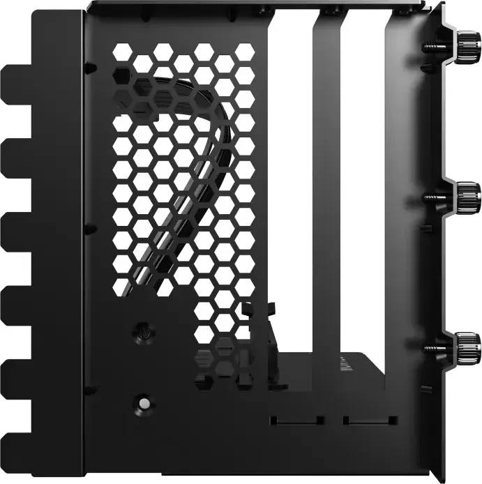 Montech Riser Card Vertical GPU Mounting Kit, gewinkelt, PCIe 5.0, 200mm, schwarz