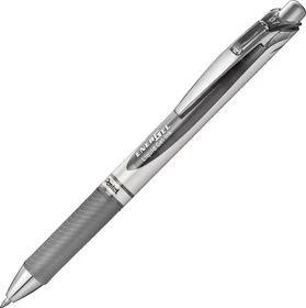 Pentel EnerGel XM BL77 Gelroller grau/silber