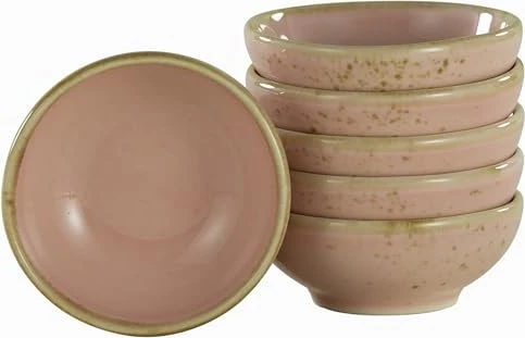 CreaTable Nature Collection Sojaschale rose, 6 Stück