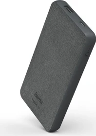 Hama Power Pack Fabric 10 10000mAh grau