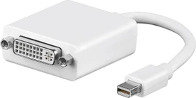 goobay Mini DisplayPort/DVI Adapterkabel weiß (51728)