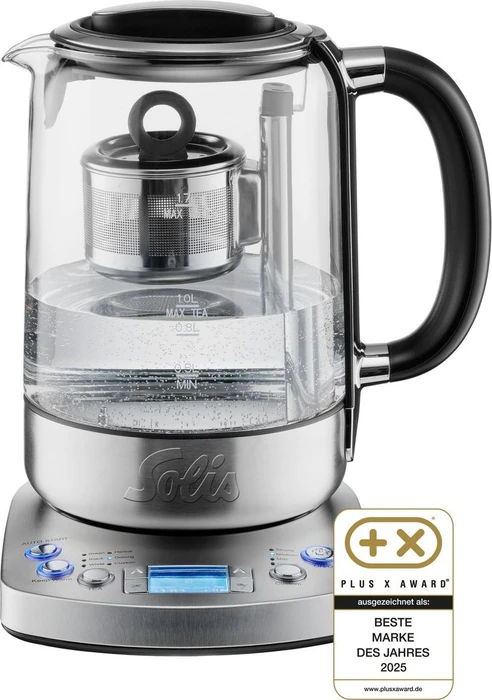 Solis Tea Kettle Automatic Glas-Wasserkocher/Teekocher