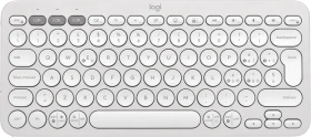 Logitech K380s Pebble Keys 2, weiß, Logi Bolt, USB/Bluetooth, IT (920-011820)