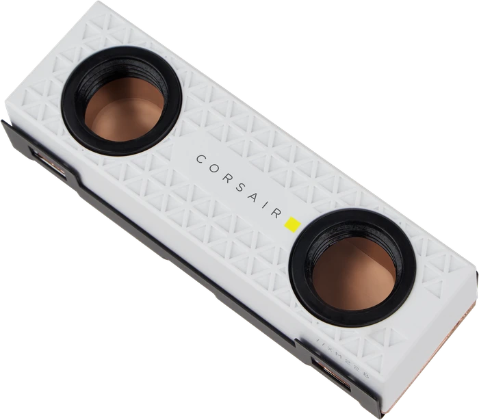 Corsair Hydro X Series XM2 M.2 SSD Water Block - White