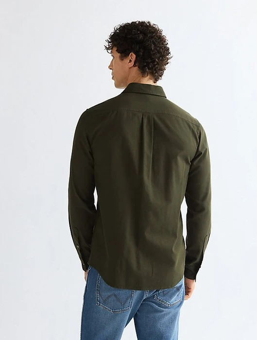 Wrangler Regular 1 Pocket Hemd langarm rosin (Herren)