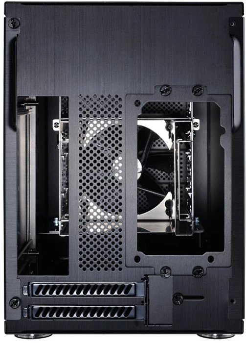 Lian Li PC-Q35B schwarz, schallgedämmt, Mini-ITX