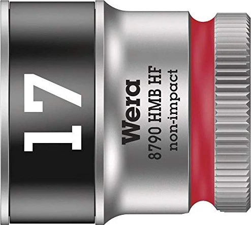 Wera 8790 HMB HF Zyklop Außensechskant Steckschlüssel 3/8", 17x29mm
