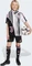 adidas Juventus Turin 2025/2026 Heimtrikot schwarz/weiß (Junior) Vorschaubild