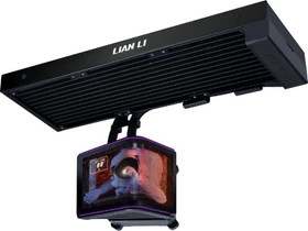 Lian Li HydroShift II OLED Curved 360Fanless, schwarz