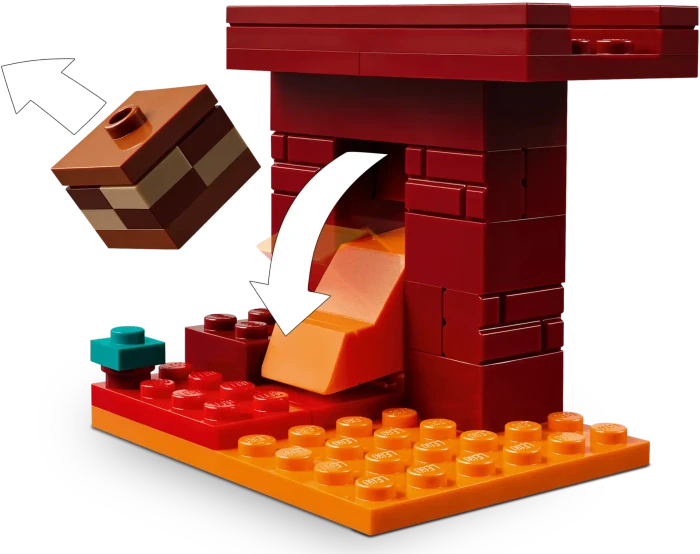 LEGO Minecraft - Das Lava-Duell im Nether