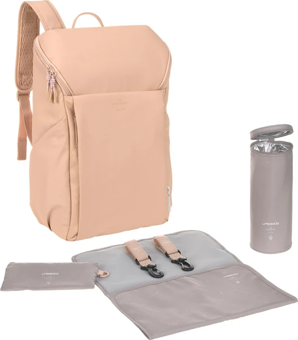 Lässig Slender Up Backpack Wickelrucksack camel
