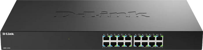D-Link DMS-100 Rackmount 2.5G Switch, 16x RJ-45