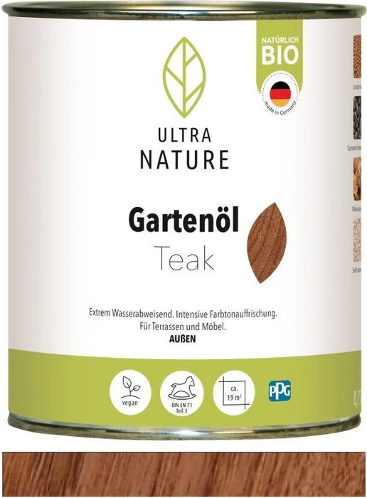 Ultra Nature Garten-Öl teak, 750ml