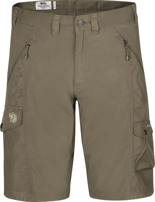 Fjällräven Abisko Hose kurz light olive (Herren)
