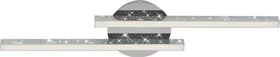 Briloner Rey LED Deckenleuchte 10.5W 60cm chrom