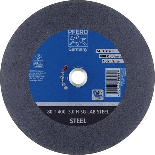 Pferd 80 T 400-3.0 H SG LAB STEEL/32.0 Trennscheibe, 400x3x32mm, 10 Stück