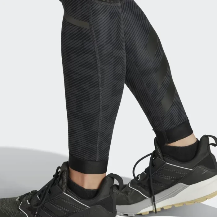 adidas Terrex Agravic Trail Running Leggings Laufhose lang carbon (Damen)