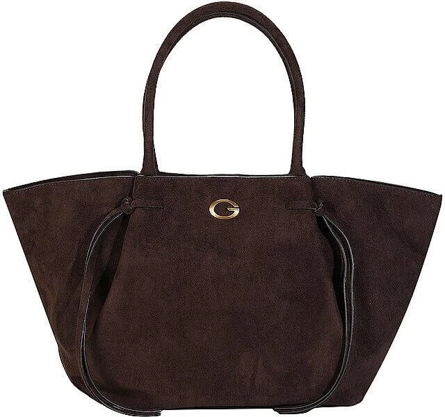 Guess Allegra Wildleder Tote Shopper espresso