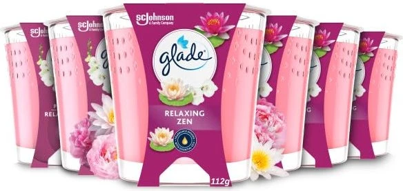 Glade Relaxing Zen Duftkerze
