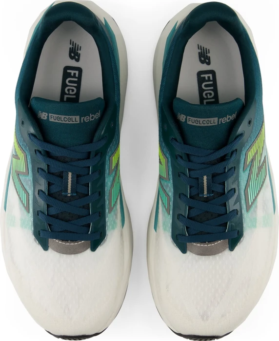 New Balance FuelCell Rebel v5 medusa green/faded teal (Herren)