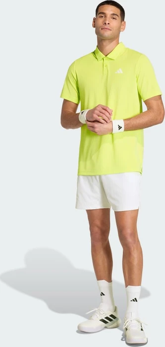 adidas Club Tennis Poloshirt kurzarm semi frozen lemon (Herren)