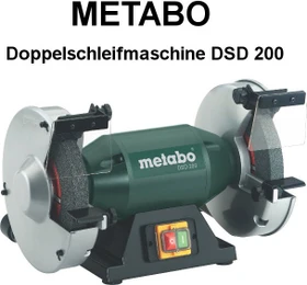 Metabo DSD 200 Elektro-Doppelschleifer