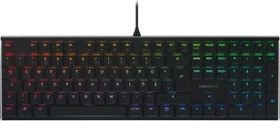 Cherry MX 10.0N, LEDs RGB, schwarz, MX LOW PROFILE RGB SPEED, USB, CH (G8A-25010LVBCH-2)