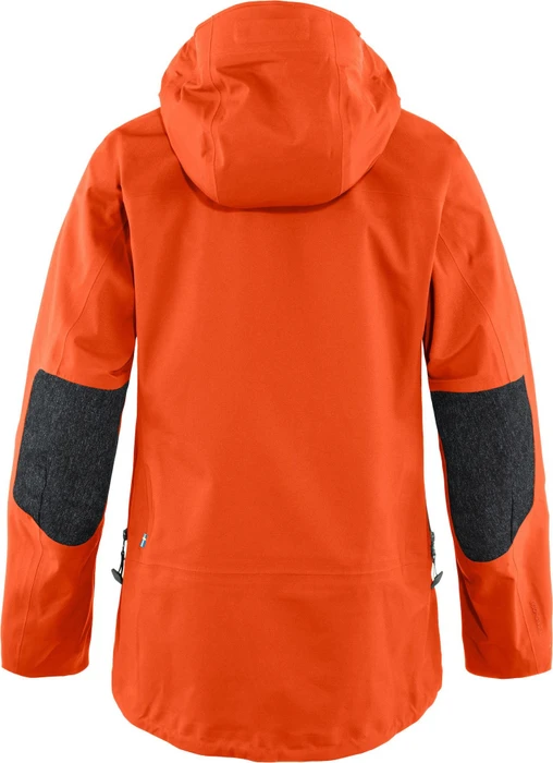 Fjällräven Bergtagen Eco-Shell Funktionsjacke hokkaido orange (Damen)