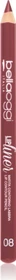 Bellaoggi Lip Liner Matte Lip Pencil 008 purple-a, 1.1g