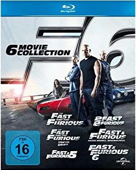 The Fast And The Furious Box (Filme 1-6) (Blu-ray)