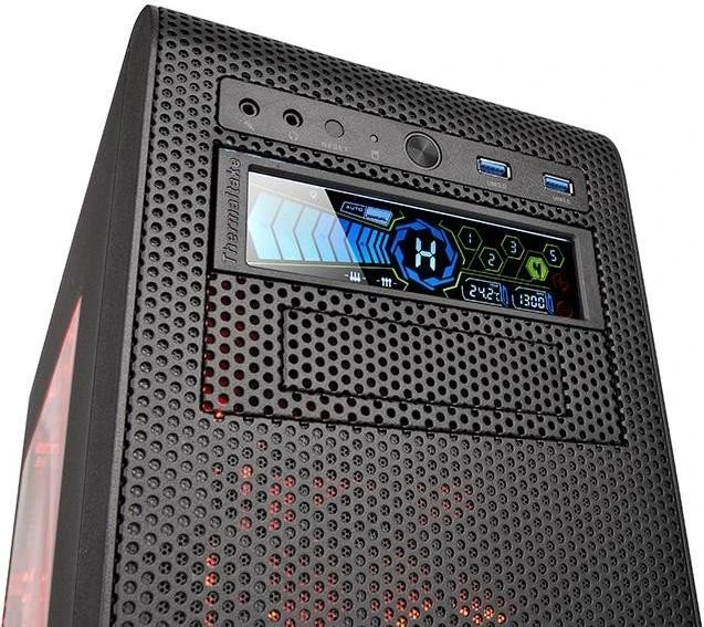 Thermaltake Commander FT, 5.25" Lüftersteuerung, 5-Kanal