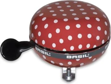 Basil Polkadot Glocke rot/weiß