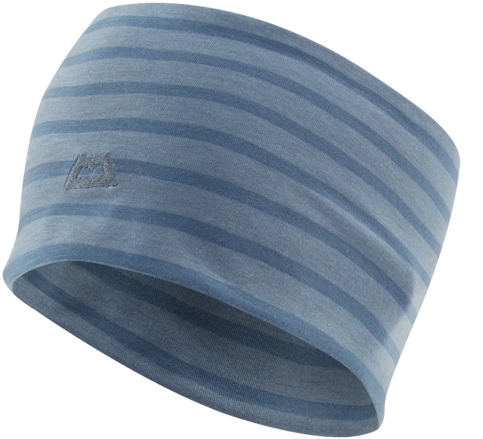 Mountain Equipment Groundup Stirnband bluefin stripe (Damen)
