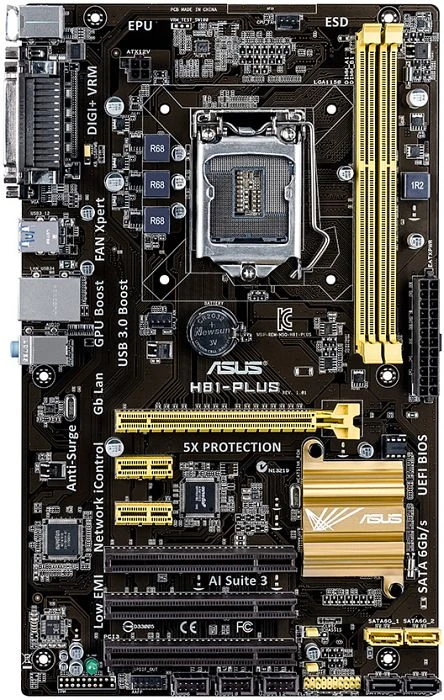 ASUS H81-Plus (Intel 1150)
