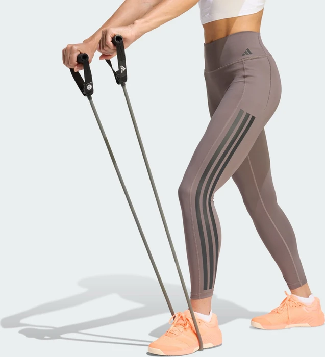 adidas Optime Workout 3-Streifen Tights Hose 7/8 (Damen)