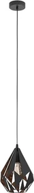 Eglo Carlton 1 Pendelleuchte 20.5cm schwarz/kupfer