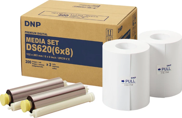 DNP Mediaset DS620(6x8) Fotopapier, 15x20cm, 400 Blatt