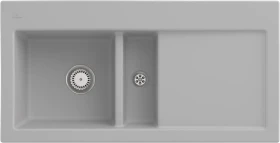 Villeroy & Boch Subway 60 Einbau Becken links steam