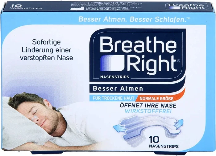 Breathe Right Nasenstrips normal transparent