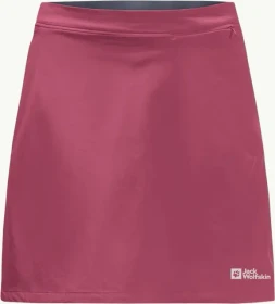 Jack Wolfskin Hilltop Trail Skort kurz sangria red (Damen)