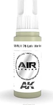 AK-Interactive 3rd Gen Acrylic Colors Air Series RLM 76 late war variation, 17ml