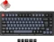 Keychron V1 Knob Version, Frosted Black, PBT, LEDs RGB, hot-swap, Keychron K Pro RED, USB, DE Vorschaubild