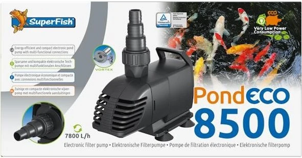 SuperFish PondECO 8500 Elektro-Teichpumpe